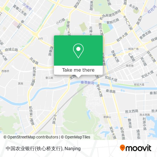 中国农业银行(铁心桥支行) map