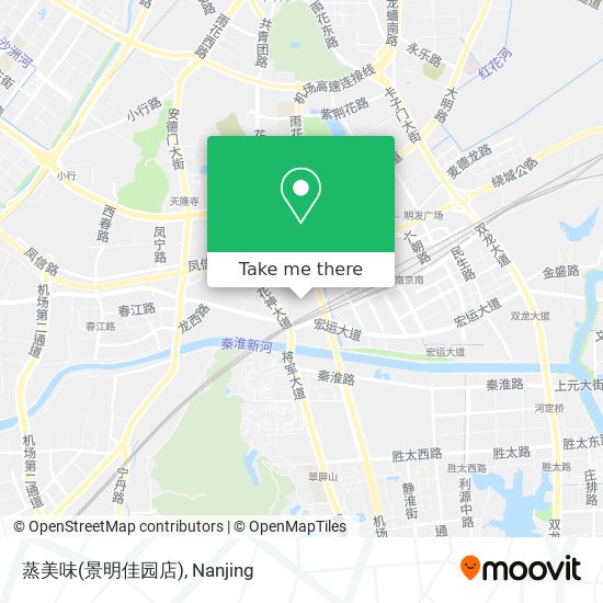 蒸美味(景明佳园店) map