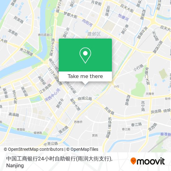 中国工商银行24小时自助银行(雨润大街支行) map