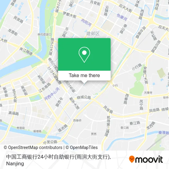 中国工商银行24小时自助银行(雨润大街支行) map