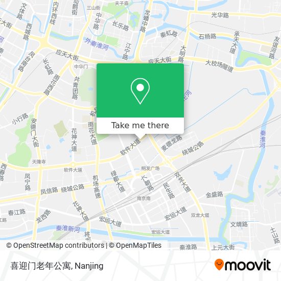 喜迎门老年公寓 map