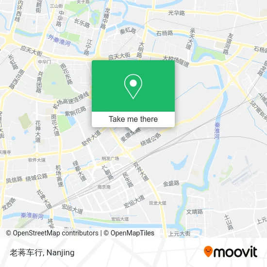 老蒋车行 map
