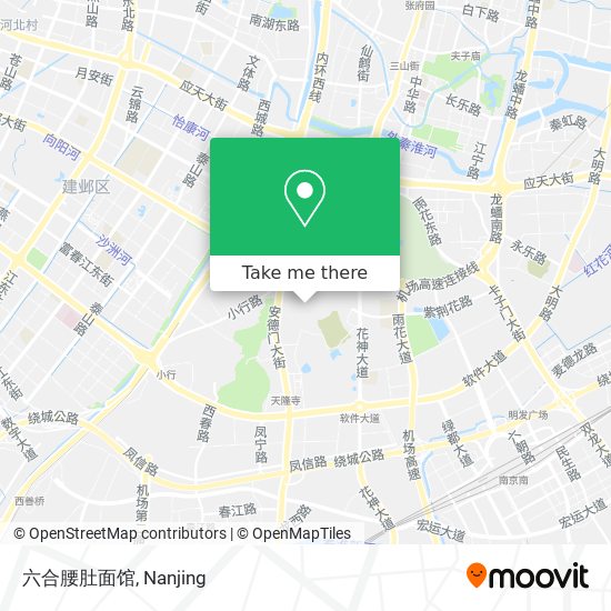 六合腰肚面馆 map