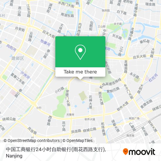 中国工商银行24小时自助银行(雨花西路支行) map