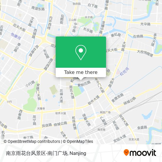 南京雨花台风景区-南门广场 map