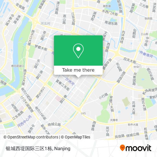 银城西堤国际三区1栋 map