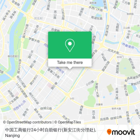 中国工商银行24小时自助银行(新安江街分理处) map
