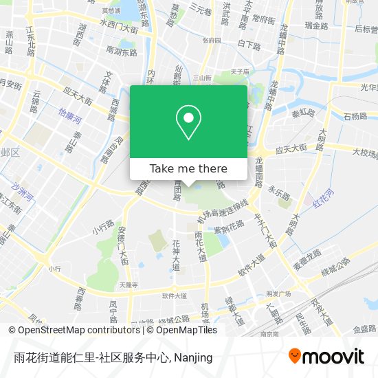 雨花街道能仁里-社区服务中心 map