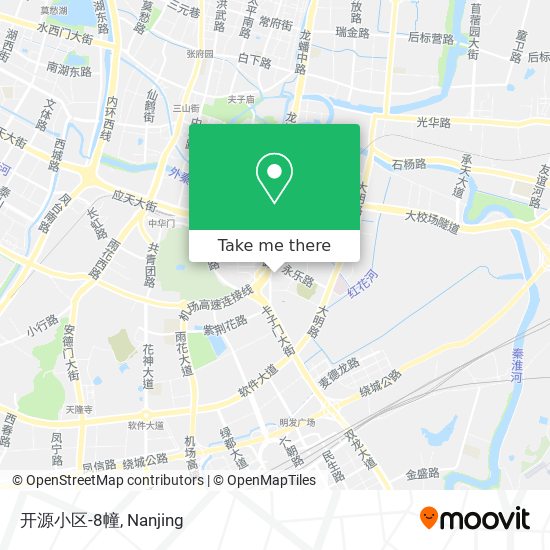 开源小区-8幢 map