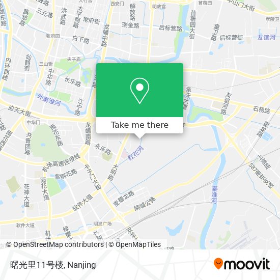 曙光里11号楼 map
