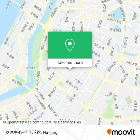 奥体中心-乒乓球馆 map