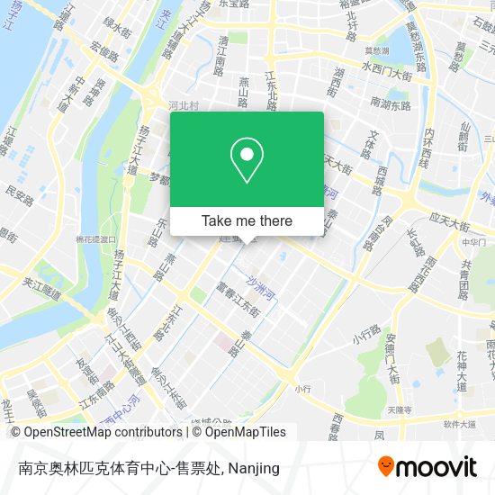 南京奥林匹克体育中心-售票处 map