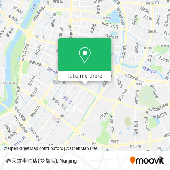 春天故事酒店(梦都店) map