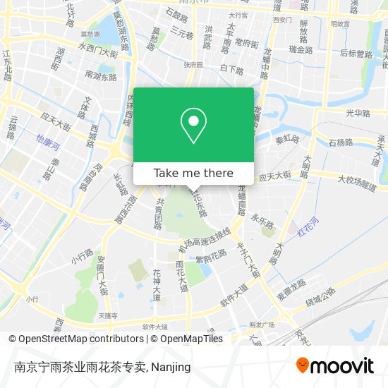 南京宁雨茶业雨花茶专卖 map