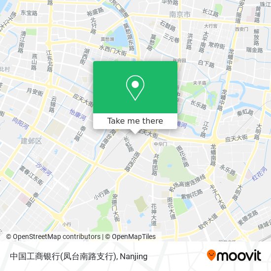 中国工商银行(凤台南路支行) map