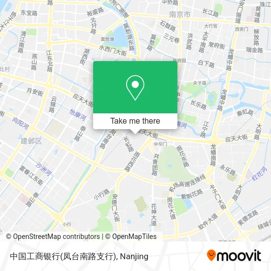中国工商银行(凤台南路支行) map