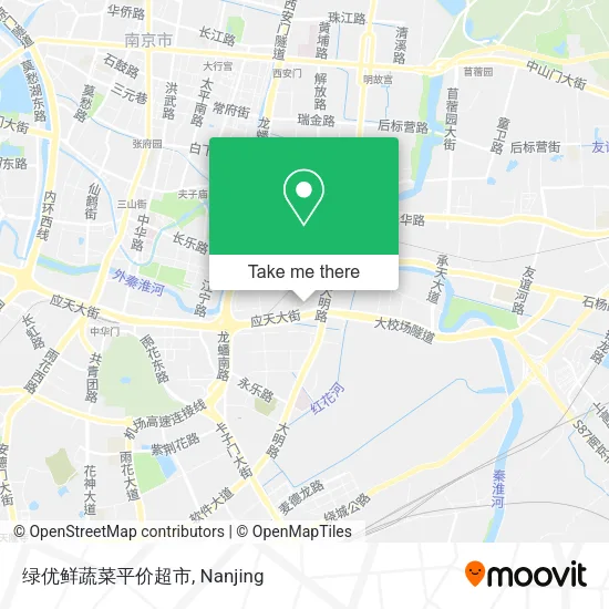 绿优鲜蔬菜平价超市 map