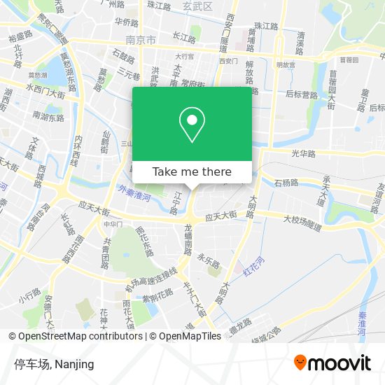 停车场 map