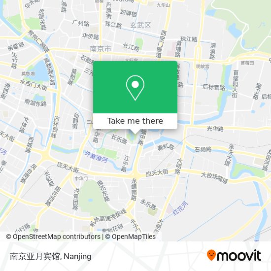 南京亚月宾馆 map