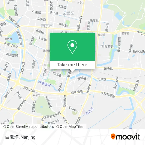 白鹭塔 map