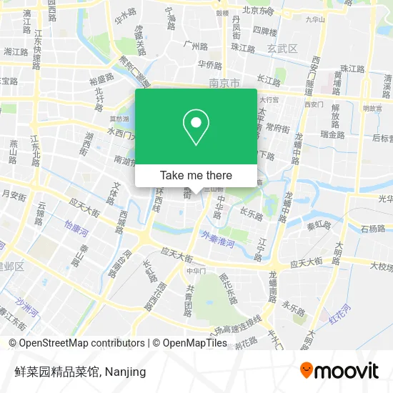 鲜菜园精品菜馆 map