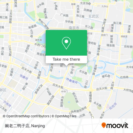 阚老二鸭子店 map
