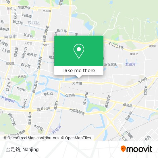 金足馆 map