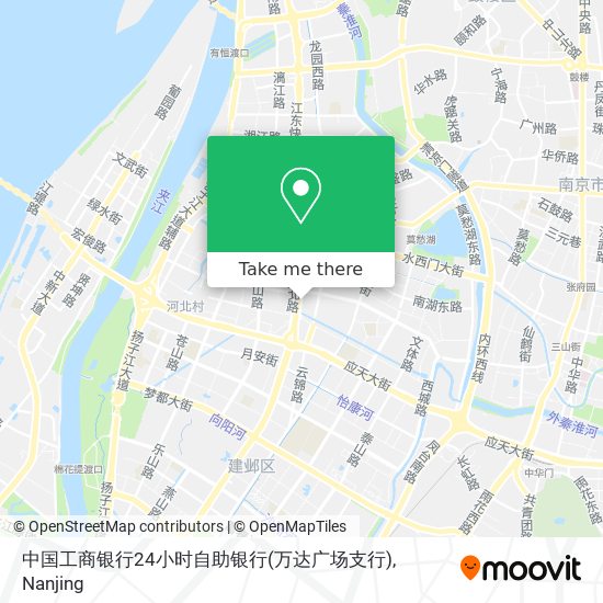 中国工商银行24小时自助银行(万达广场支行) map