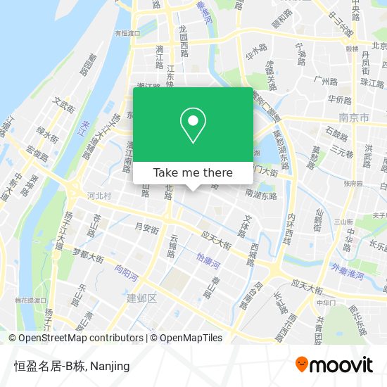 恒盈名居-B栋 map