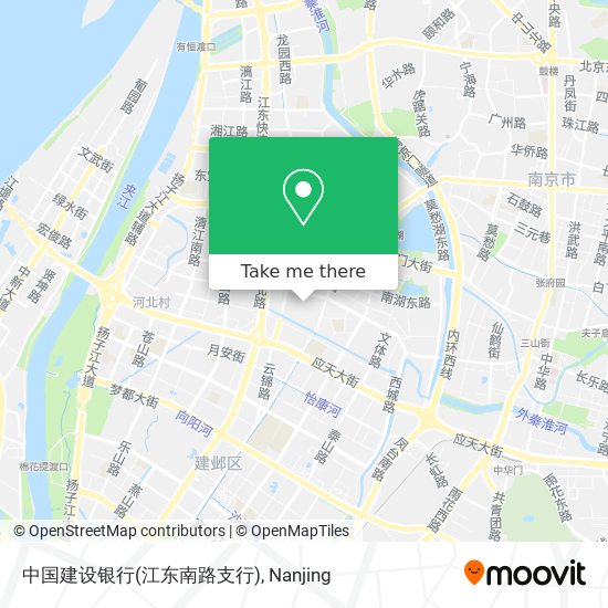中国建设银行(江东南路支行) map