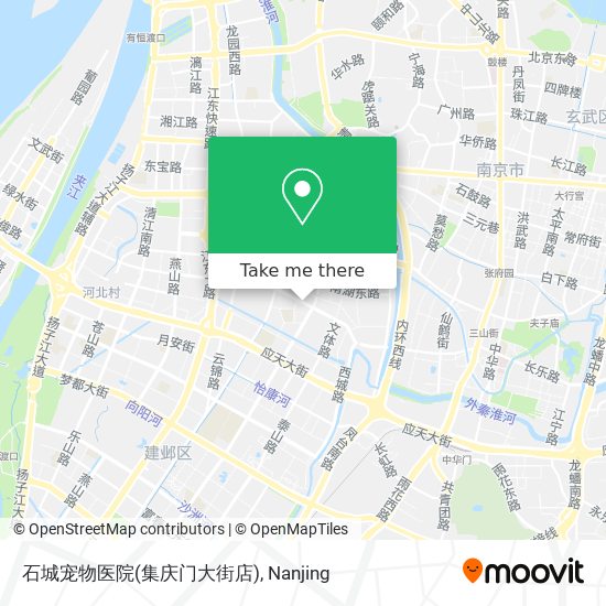 石城宠物医院(集庆门大街店) map