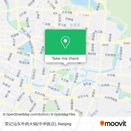 荣记汕头牛肉火锅(中华路店) map