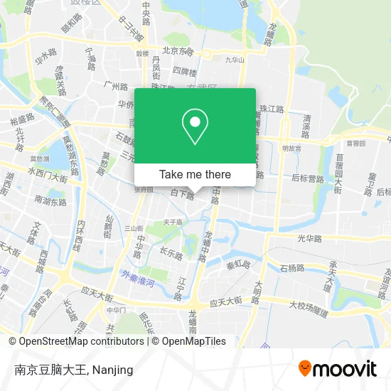 南京豆脑大王 map