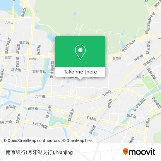 南京银行(月牙湖支行) map