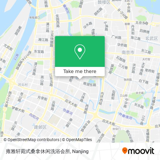 雍雅轩菀式桑拿休闲洗浴会所 map
