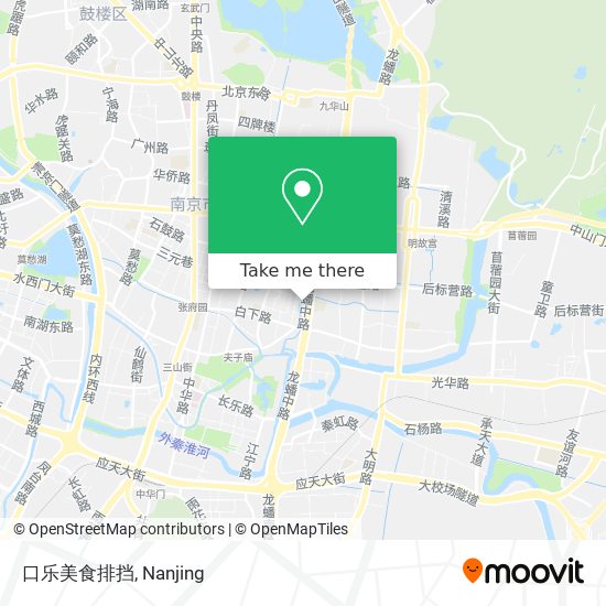 口乐美食排挡 map