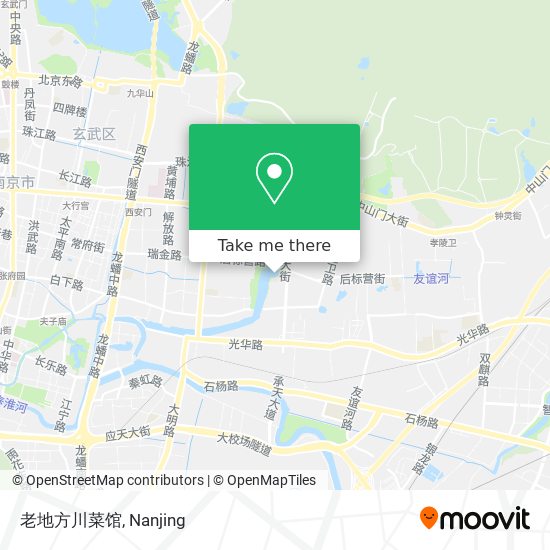 老地方川菜馆 map
