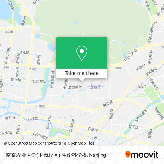 南京农业大学(卫岗校区)-生命科学楼 map