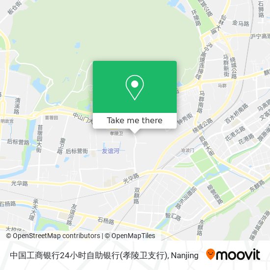 中国工商银行24小时自助银行(孝陵卫支行) map