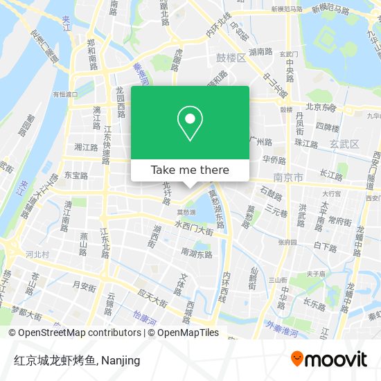 红京城龙虾烤鱼 map