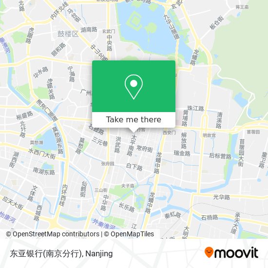 东亚银行(南京分行) map