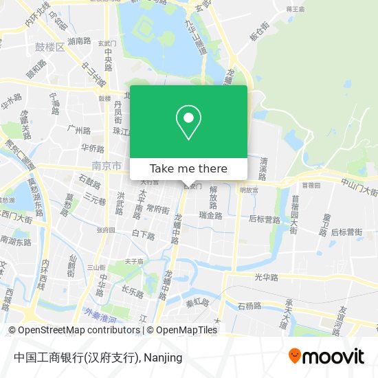 中国工商银行(汉府支行) map