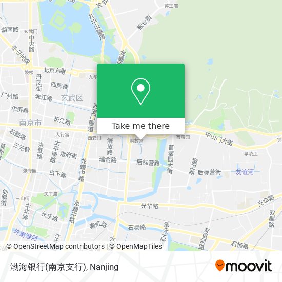 渤海银行(南京支行) map