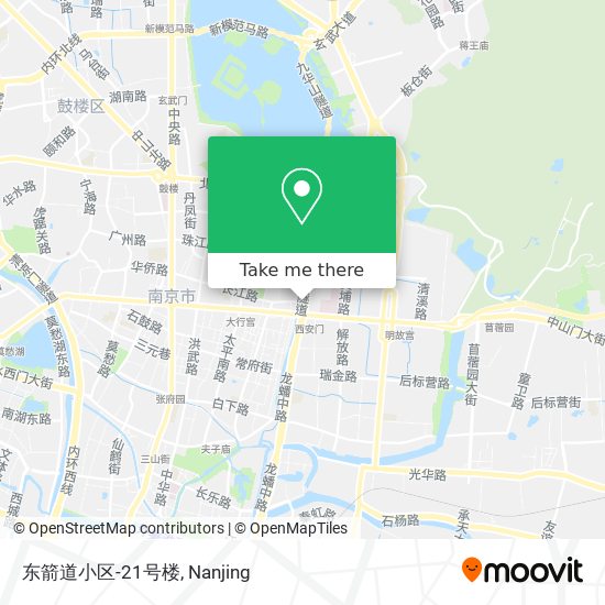 东箭道小区-21号楼 map