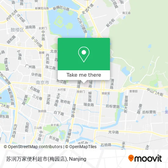 苏润万家便利超市(梅园店) map