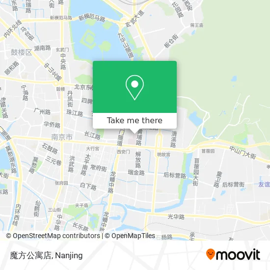 魔方公寓店 map