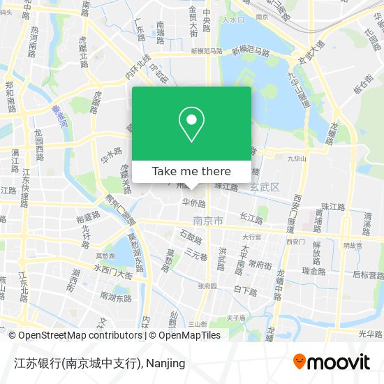 江苏银行(南京城中支行) map
