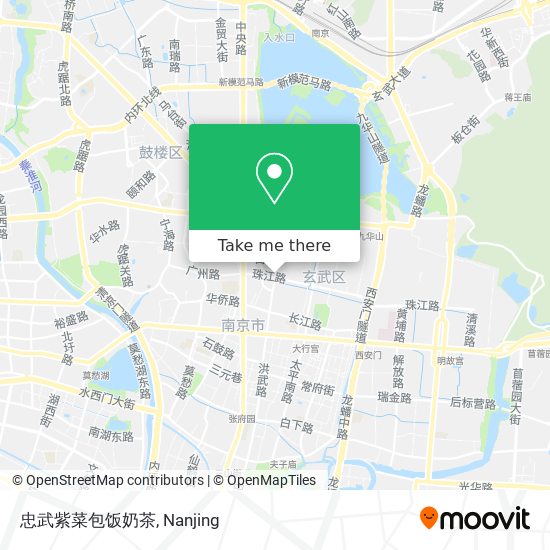 忠武紫菜包饭奶茶 map