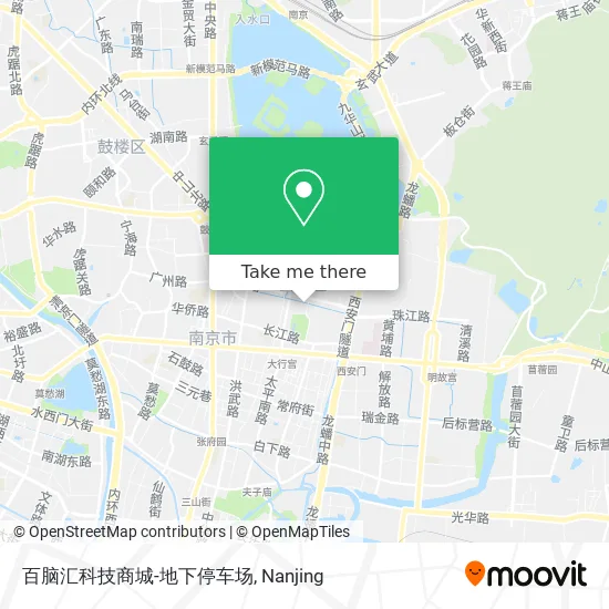 百脑汇科技商城-地下停车场 map