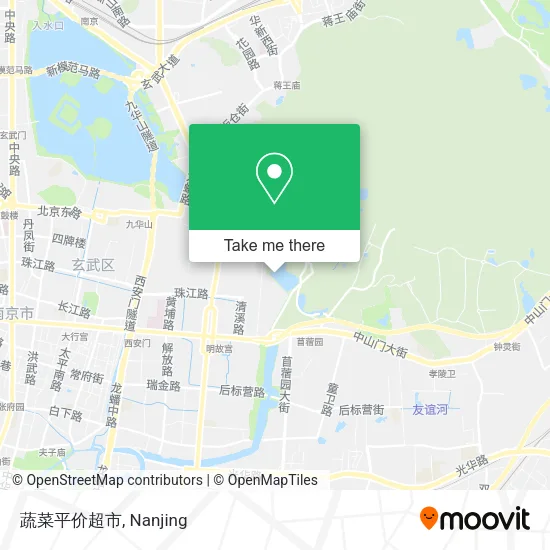 蔬菜平价超市 map